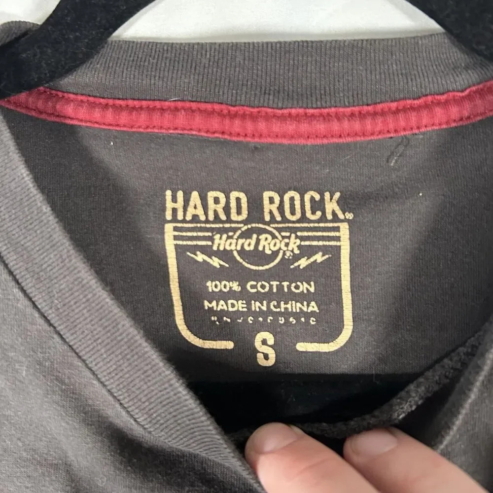 Hard Rock Shirt Unisex Small Black Orlando Short Sleeve Crew Neck - Picture 5 of 10